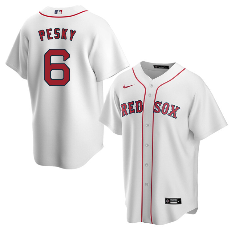 Nike Men #6 Johnny Pesky Boston Red Sox Baseball Jerseys Sale-White